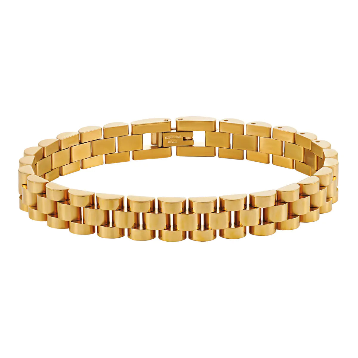 Cuban Chain Watch Bracelet - Woman